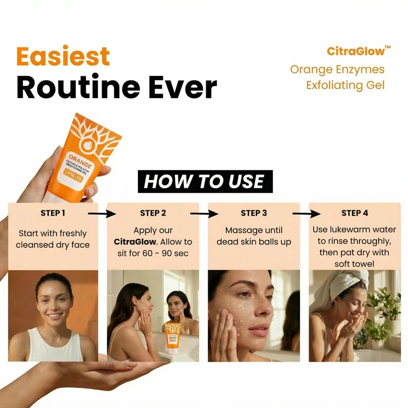 Orange Enzyme Exfoliating Gel