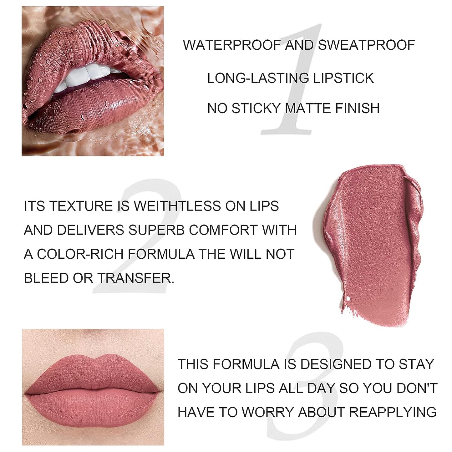 12Pcs Velvet Matte Lipstick Set