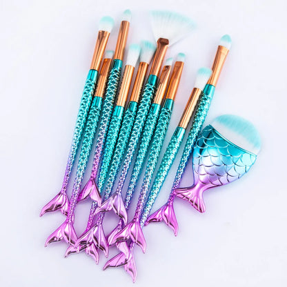 Mermaid Brush Set (11pcs)