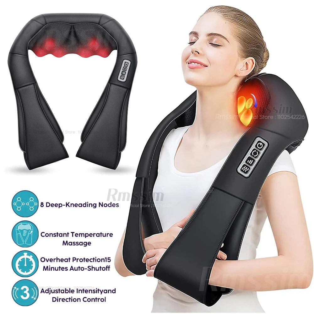NeckMedic™ Deep Tissue Heat Massager