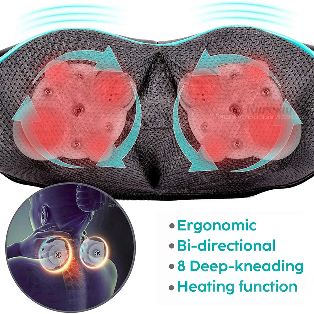 NeckMedic™ Deep Tissue Heat Massager