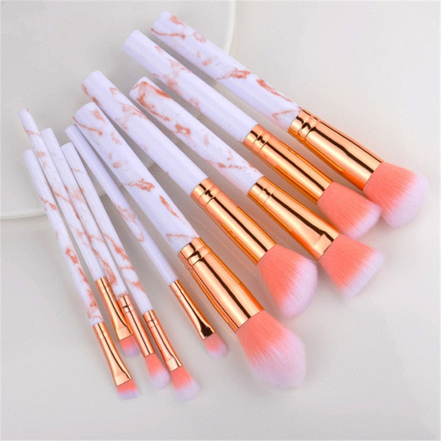 15pcs Highlighter Makeup Brushes Set