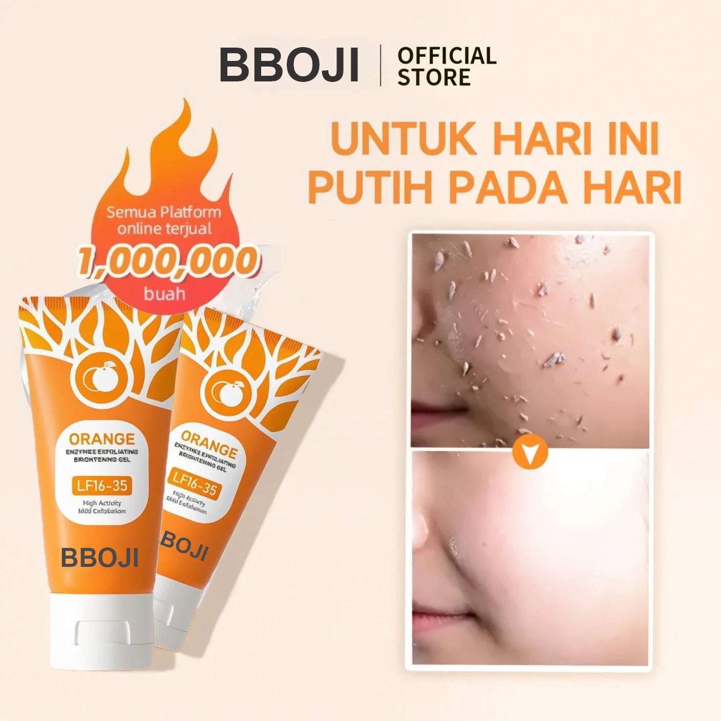 Orange Enzyme Exfoliating Gel