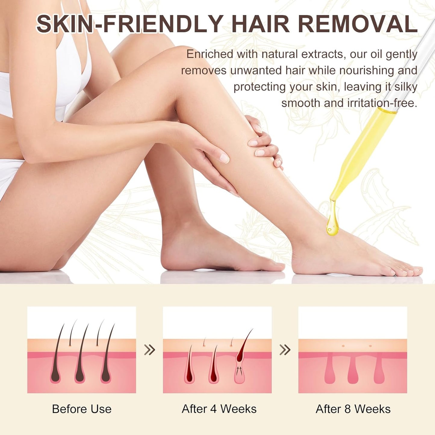⚡50K+ SOLD! Almost Gone-💥All in One Hair removal essential oil