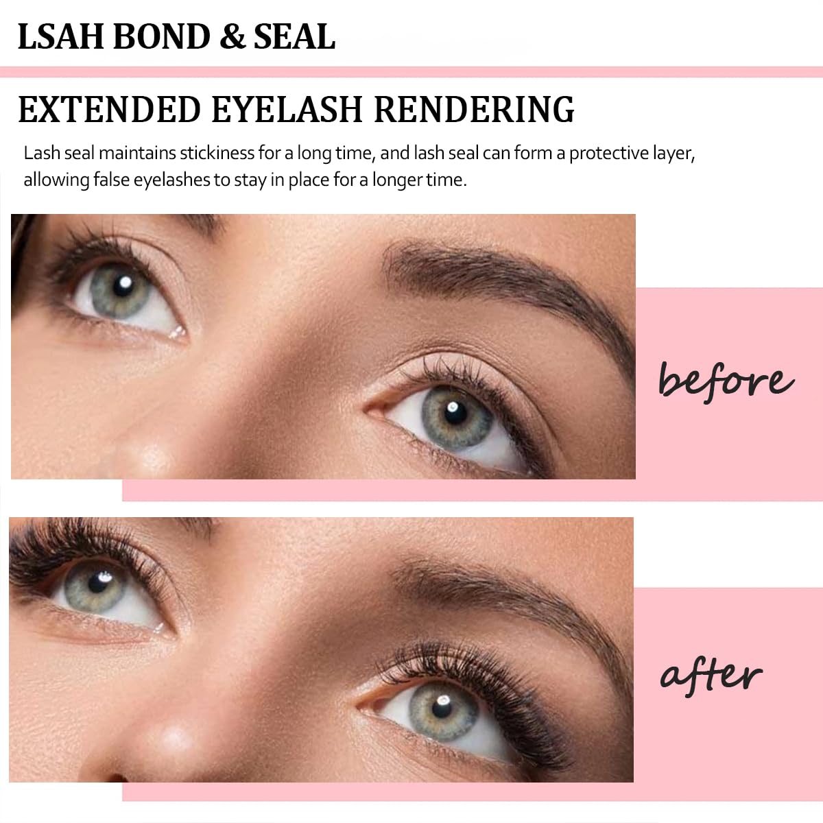 Lashes Cluster 5ml+5ml Bond & Seal & Remover