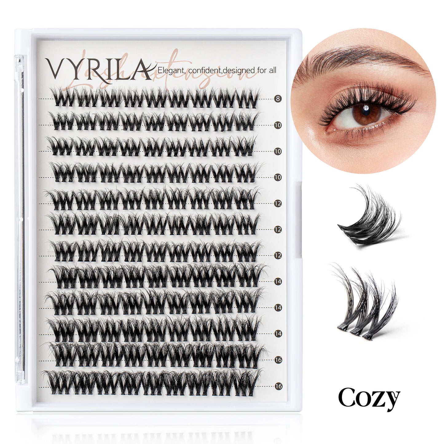 Vyrila Lash Clusters