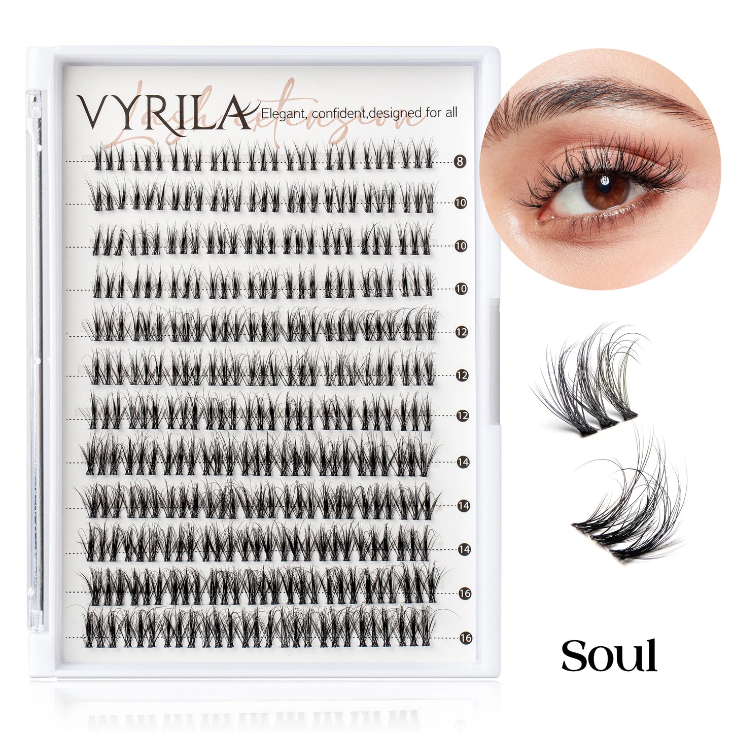 Vyrila Lash Clusters