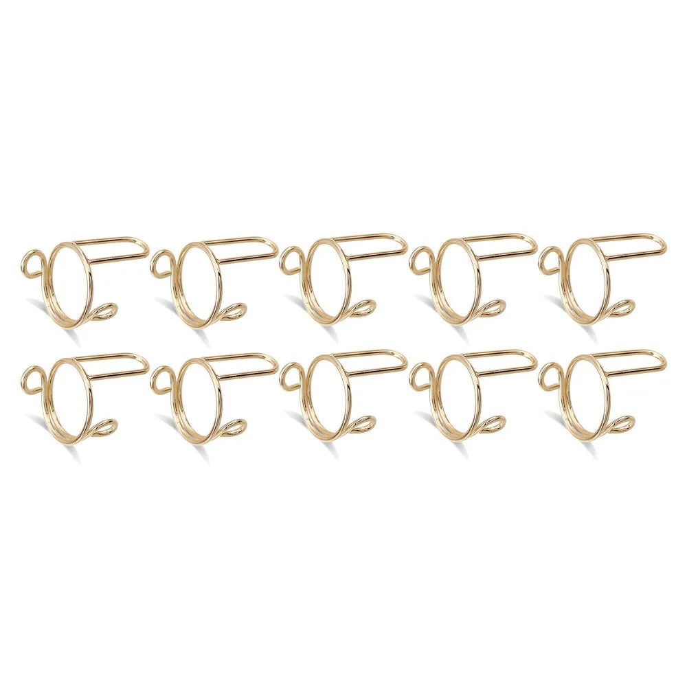 Kayla Handcrafted Nail Rings 10Pcs