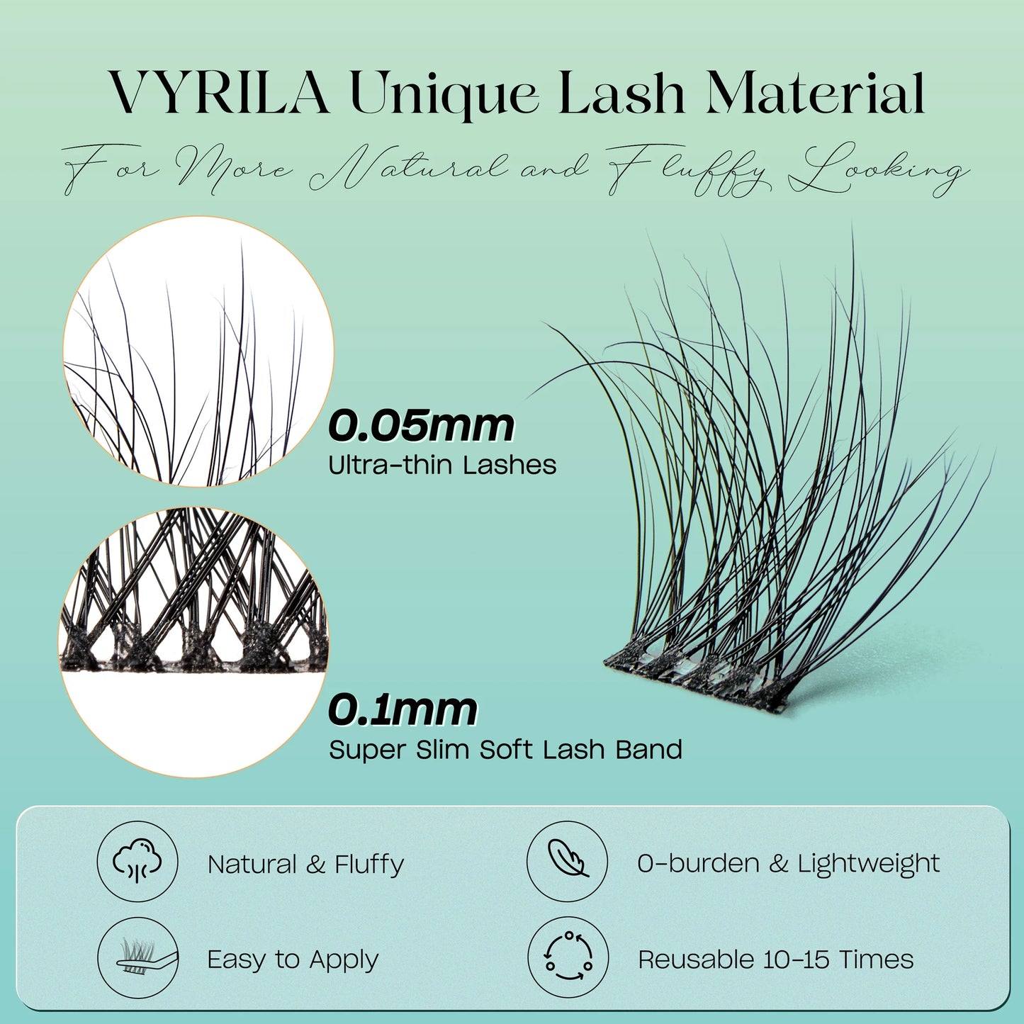 Vyrila Lash Clusters