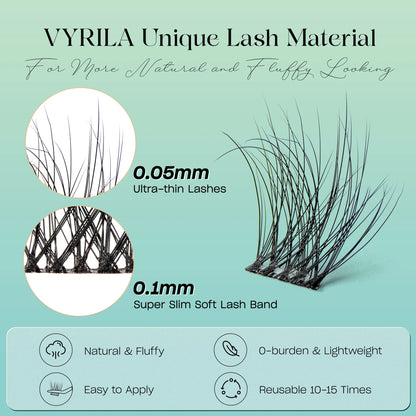 Vyrila Lash Clusters