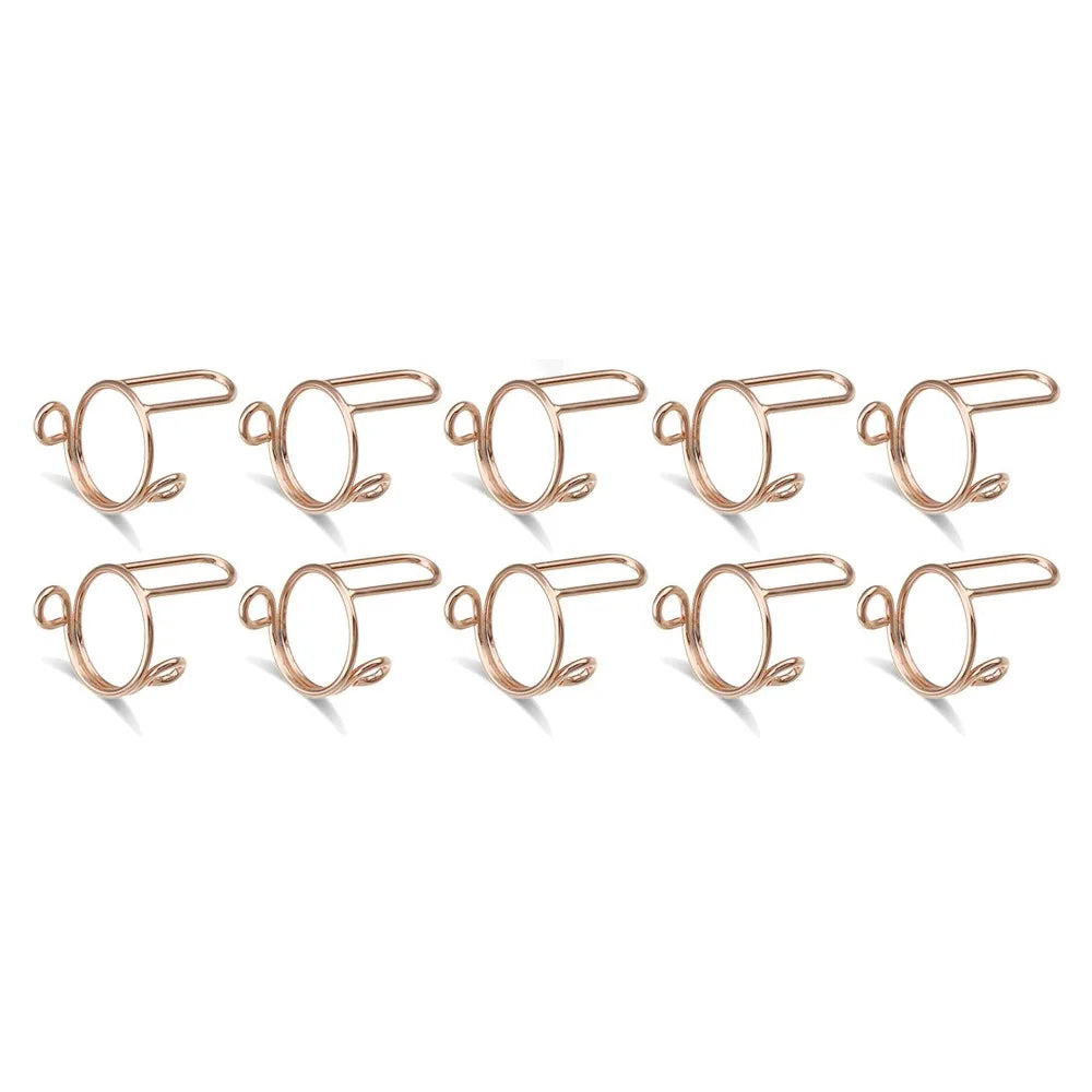 Kayla Handcrafted Nail Rings 10Pcs