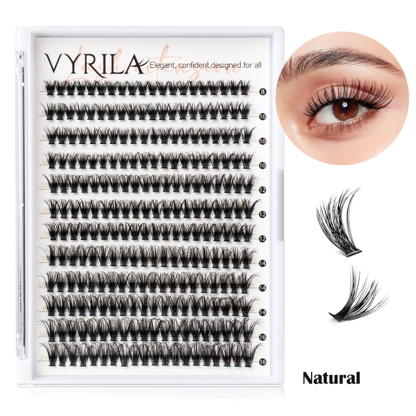 Vyrila Lash Clusters