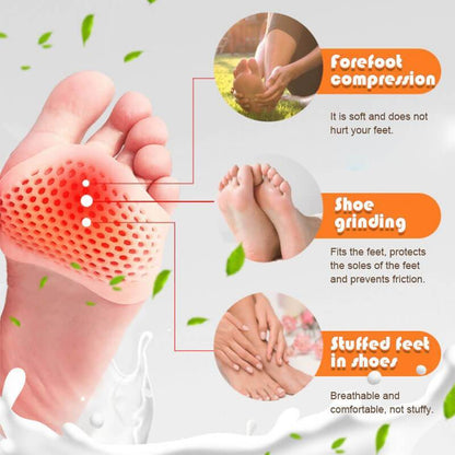 Silicone Honeycomb Forefoot Pad (1 Pair)