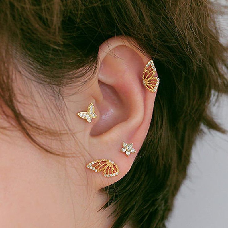 Kayla Butterfly Wing Earrings