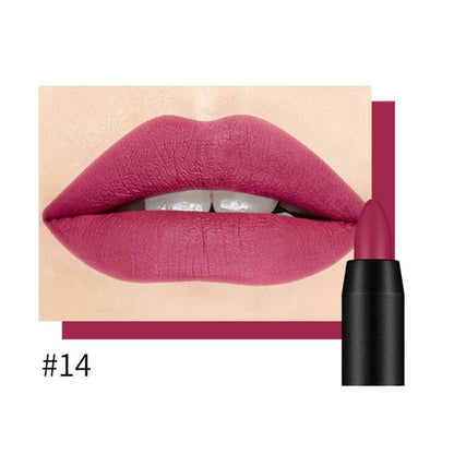 19 Colors Matte Lipsticks Waterproof - 50% OFF TODAY